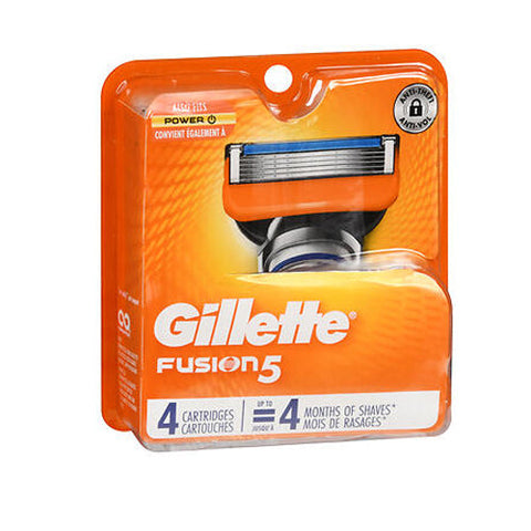 Gillette, Fusion5 Cartridges, 4 Each Gillette