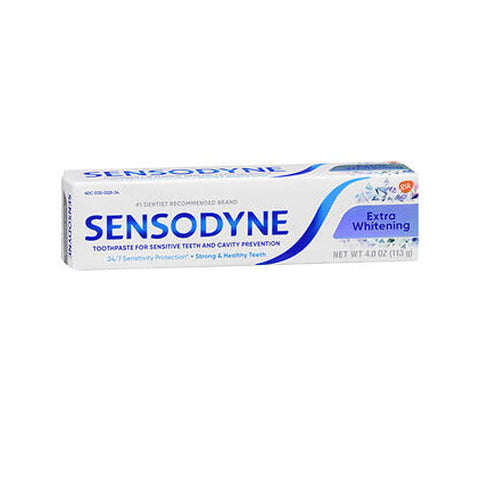 Sensodyne, Sensodyne Fluoride Toothpaste, Extra Whitening 4 oz Sensodyne