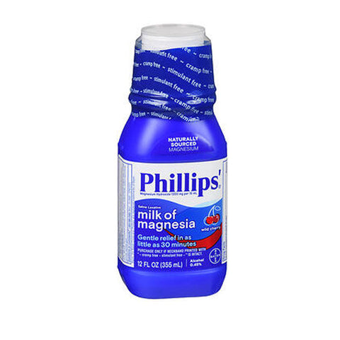 Philips, Bayer Phillips Milk Of Magnesia Liquid, Cherry 12 oz Philips