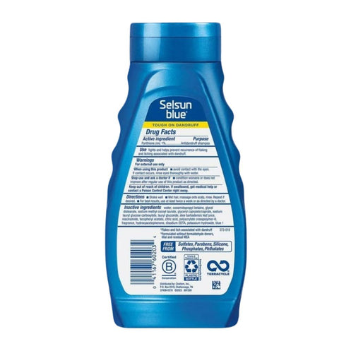 Selsun Blue, Antidandruff Shampoo Itchy Dry Scalp, 11 Oz Selsun Blue